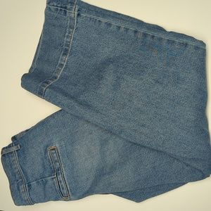 Express Wide Leg High Rise Jeans